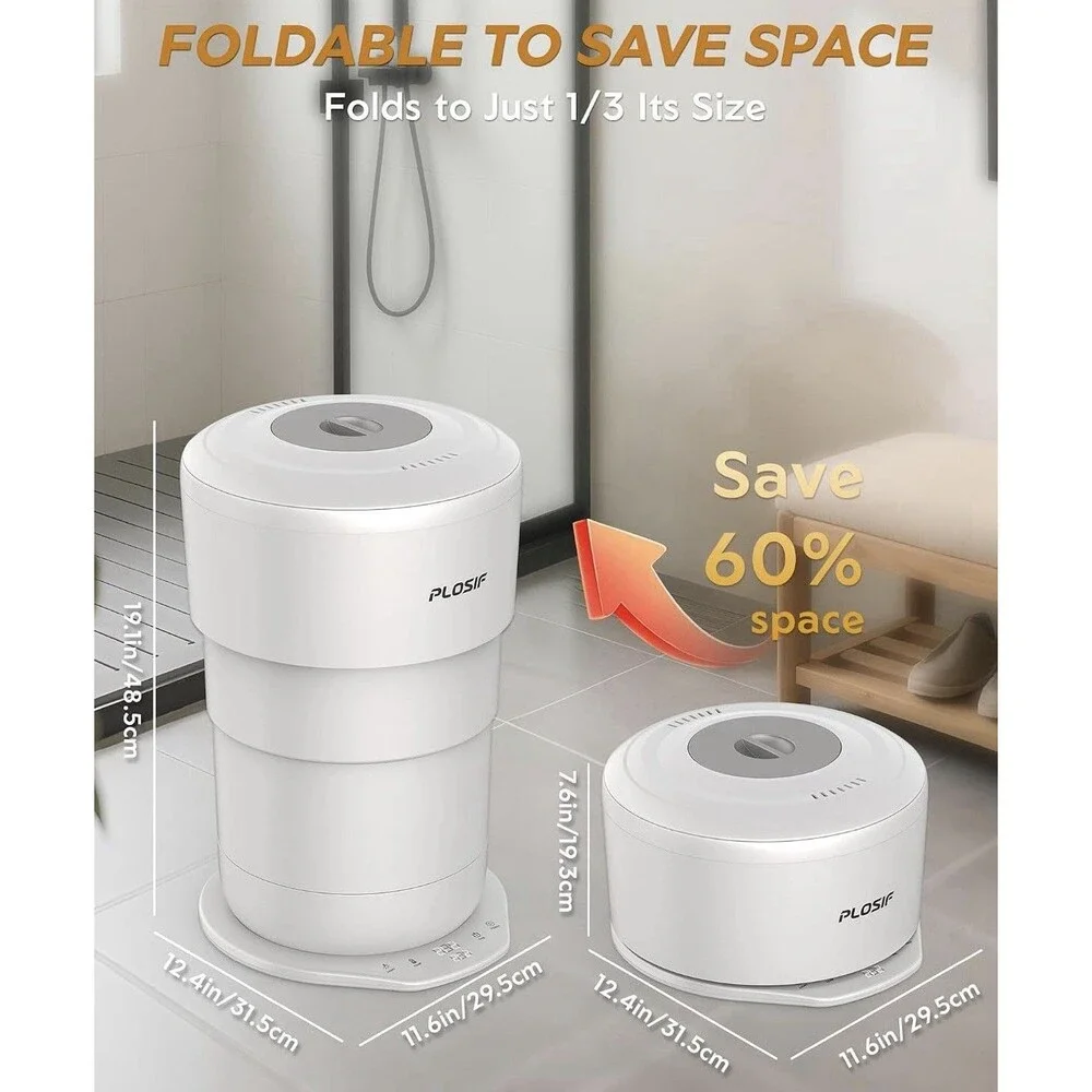 Foldable Towel Warmer Spa Towels, 21L Large Capacity Hot Towel Warmer - Fits 2